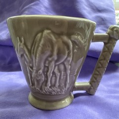 Veterinarian Schering Gentocin Solution Mortar & Pestle Horses Ceramic Mug