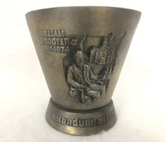 VTG Metal William Proctor Jr RX Secundum Artem Schering Mortar and Pestle