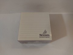 Nexium Pharmaceutical Rep Advertising Post It Note Pad Sealed