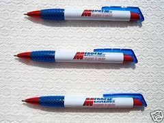 Pharmaceutical Pens 5 Merrem Widebody Plastic Gel Rollers
