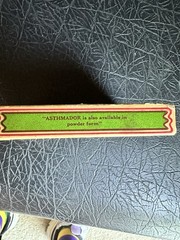 Dr. R. Schiffmann’s Asthmador Medicinal Cigarettes Box Vintage 1930s/1940s
