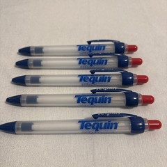 Tequin PENS Drug Rep Pharmaceutical Promo Medical Advertising Lot of 5
