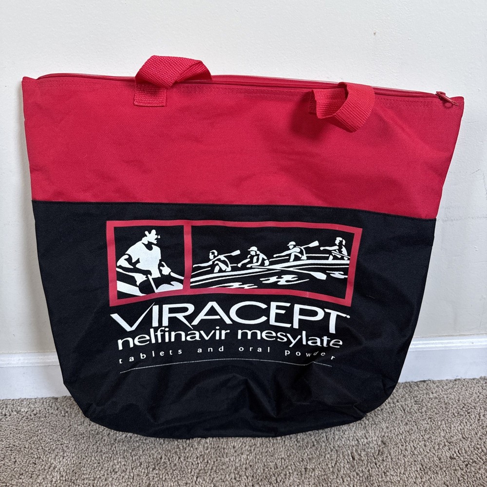 Drug Rep Pharmaceutical Tote Bag VIRACEPT – Rare