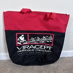 Drug Rep Pharmaceutical Tote Bag VIRACEPT – Rare