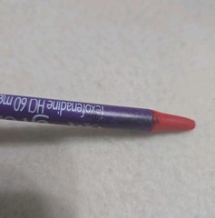 Allegra Ink Click Pen Drug Rep Pharmaceutical Promo Advertising Purple & Red