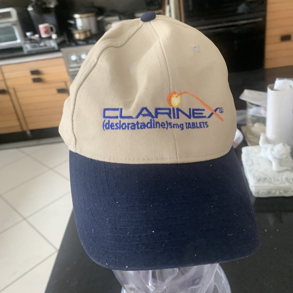 Clarinex Pharma Advertising Hat Cap Drug Rep Promo Merchandise brand New