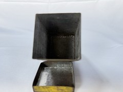 Early To Mid 1900s Vintage Pharmacy Prescription Druggist Tin. Toledo, OH