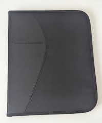 Drug Rep Pharma Item ~ FEMHRT Zip Up File Folder Binder with Notepad