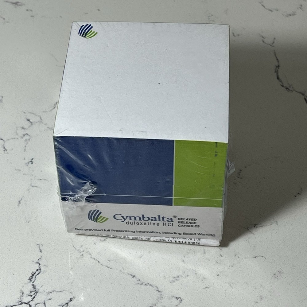 Cymbalta 3” X 3” Sticky Note Pad Cube Drug Rep Pharmaceutical New Old Stock