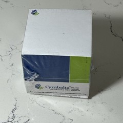 Cymbalta 3” X 3” Sticky Note Pad Cube Drug Rep Pharmaceutical New Old Stock