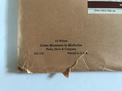 Vintage perfect PARKE-DAVIS „GREAT MOMENTS In MEDICINE“ 45 PRINTS complete set