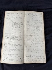 Handwritten Chemist Prescription Ledger Kennington Park London Pharmacy 1920