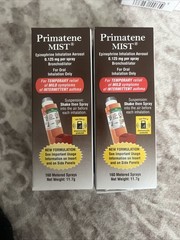 NEW Primatene Mist Epinephrine Inhalation Aerosol 0.125mg Spray Bronchodilator