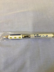 Actonel Heavy Metal Drug Rep Pharmaceutical White Twist Pen With Raised Grip