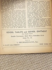 Vintage Advertising Heumann Family Health Book Patent Quack Medicine 1936 NYC
