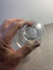Micronase Drug Rep Pharmaceutical Advertising Apothecary Jar With Lid Glass