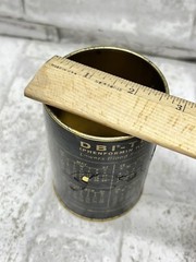 1967 Pharmaceutical Blood Sugar Med ADVERTISING TIN CAN DBI-TD PHENFORMIN HCI