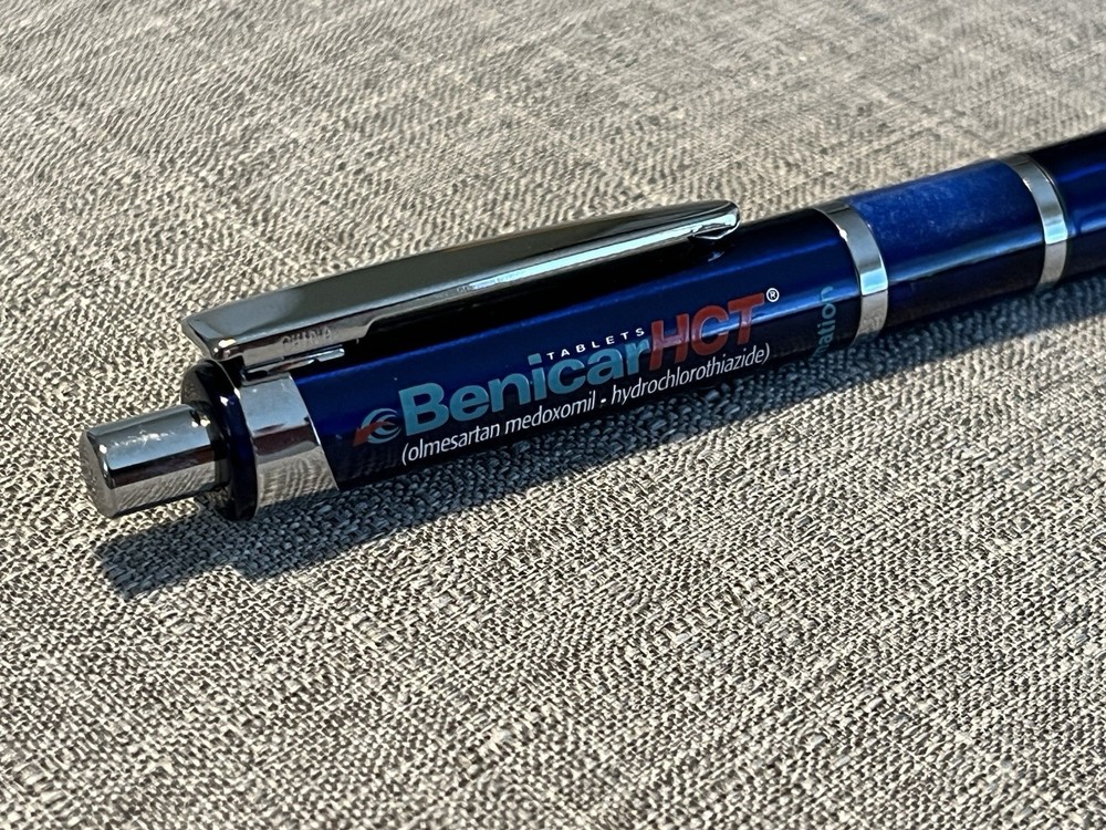 Benicar HCT drug rep pen – elegant METAL conversation starter – Free Shipping!