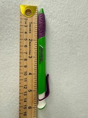 AVALIDE Drug Rep Ink PEN Collectible Pharmaceutical Advertising Purple Green