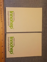 Lot of Pharmaceutical Drug Rep Pads of Paper and Wooden Pen Holder
