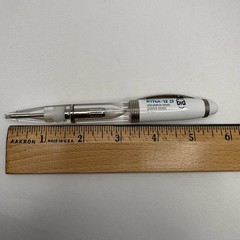 RYNA-12 S Light Up Advertising Pen Red LED Tested Working Drug Rep Promo