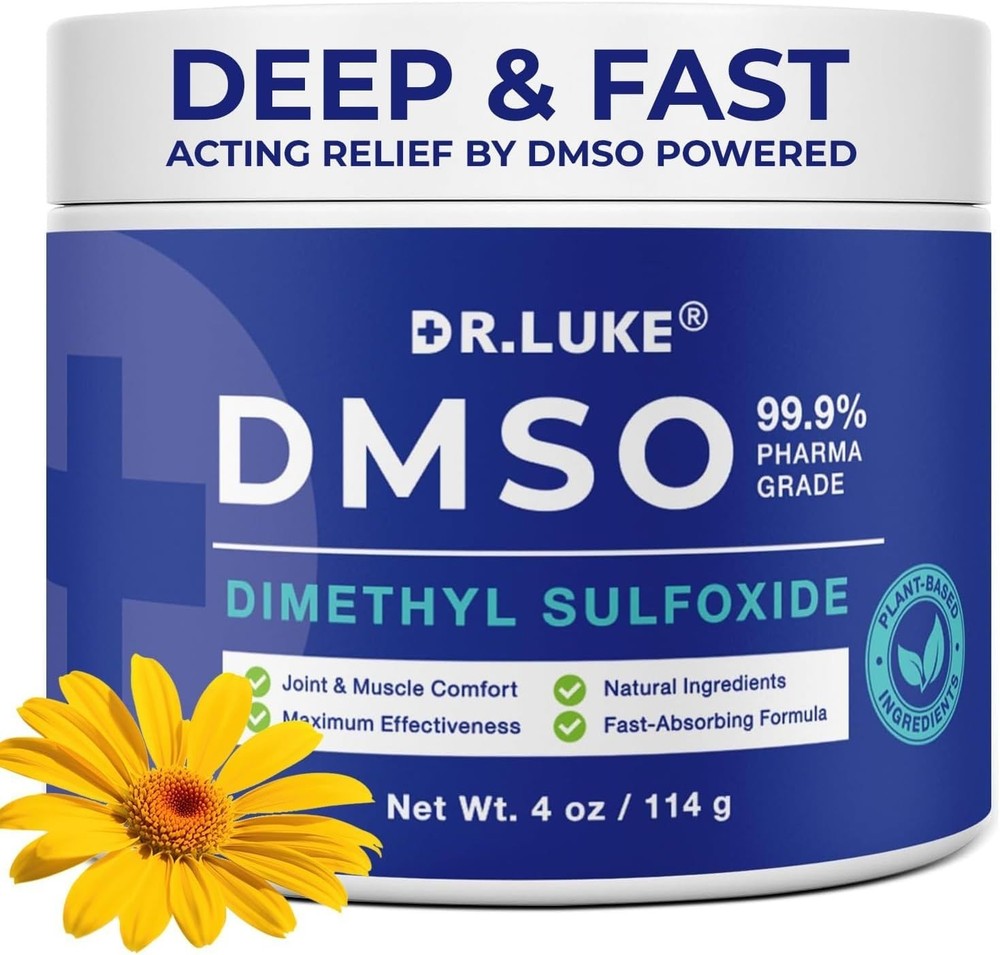 Dr. Luke Pharmaceutical Grade DMSO Cream: 99.9% Pure Dsmo Pharmaceutical Grade C