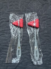Drug Rep Pharma Pharmaceutical Skelaxin Promotional Reflex Hammer 2pc  -NO BOX –