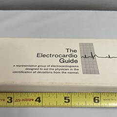 Electrocardio Guide Merck Sharpe & Dohme 1960s in Box