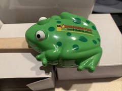 Tongue Depressor Holder Frog NEW Pediatrics Nose Light Up When Insert Depressor
