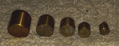 Wooden Christian Becker Metric Pharmacy Laboratory Brass Weight Set