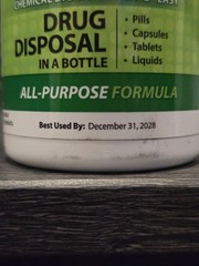 Rx Destroyer Drug Disposal Bottle Pharmaceutical Disposal New Dirty Exterior