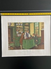 A HISTORY OF PHARMACY IN PICTURES by Warner Chilcott 1992 Set of 6 Prints