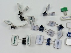 Namenda Avandamet Amitiza Zyrtec Binder Clips Drug Rep Pharmaceutical Lot of 12