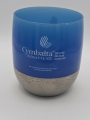 CYMBALTA Desk Decor Pen Holder Collectible Pharmaceutical RARE Drug Rep Merch
