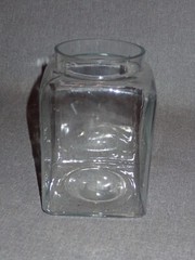 Antique Apothecary Jar Cough Candy Tablets Meseroll & Co Trenton NJ Drug Store