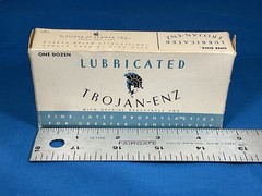 1960’s Trojan-Enz Empty Box