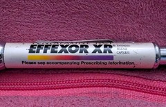 Effexor XR Extended Release Capsules Metal Pharmaceutical Writing Pen – Works!