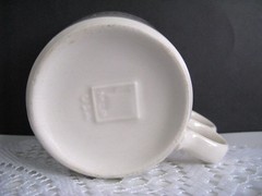 EFFERSYLLIUM Laxative Vtg 1960s Mug Drug Rep Promo Mount Clemens Trigger Handle