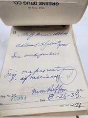 Prescription Atlas Rx Pad Paper Apothecary Druggist Pharmacy Medicine 1938