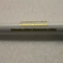 Tussionex Pennkinetic Hydrocodone Polistirex Pharmaceutical Drug Rep Promo Pen