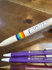 Pharmaceutical Pens – Zesteril Monopril Capoten Rainbow Design Ultracet Aricept