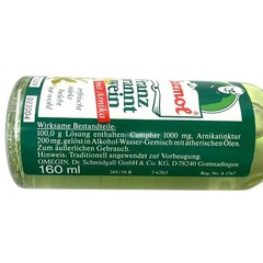 Vtg Carmol Rubbing Alcohol W Camphor Franzbranntwein mit Arnika Made Germany