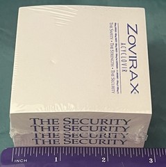 Zovirax Pharmaceutical Drug Rep Promo Post It Notes 2.75 inch Square