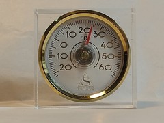 Vintage Optalidon SANDOZ Thermometer LSD pharmacy Switzerland