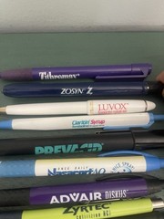 Pharmaceutical Drug Rep Pens Lot Of 13 Claritin Allegra Zyrtec Mobic Untested