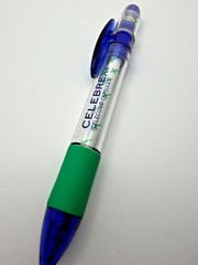 Celebrex Celecoxib Capsules Pharmaceutical Promo Pen Blue Clear Barrel *tested*