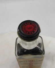 BW – 1930’s GS Stoddard Glyco-Hydrastin New York 5 1/2″ Clear Medicine bottle