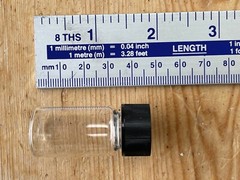 Engraved Set of Vials for Collecting Element Samples from the Periodic Table
