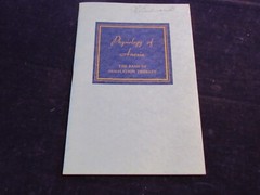 1950’s Medical 28pg booklet Physiology of Anoxia Inhalation Therapy B191