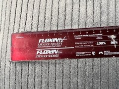 Vintage 1992 FLOXIN LOFLOXACIN Pharmaceutical Drug Rep RULER ~ Rare